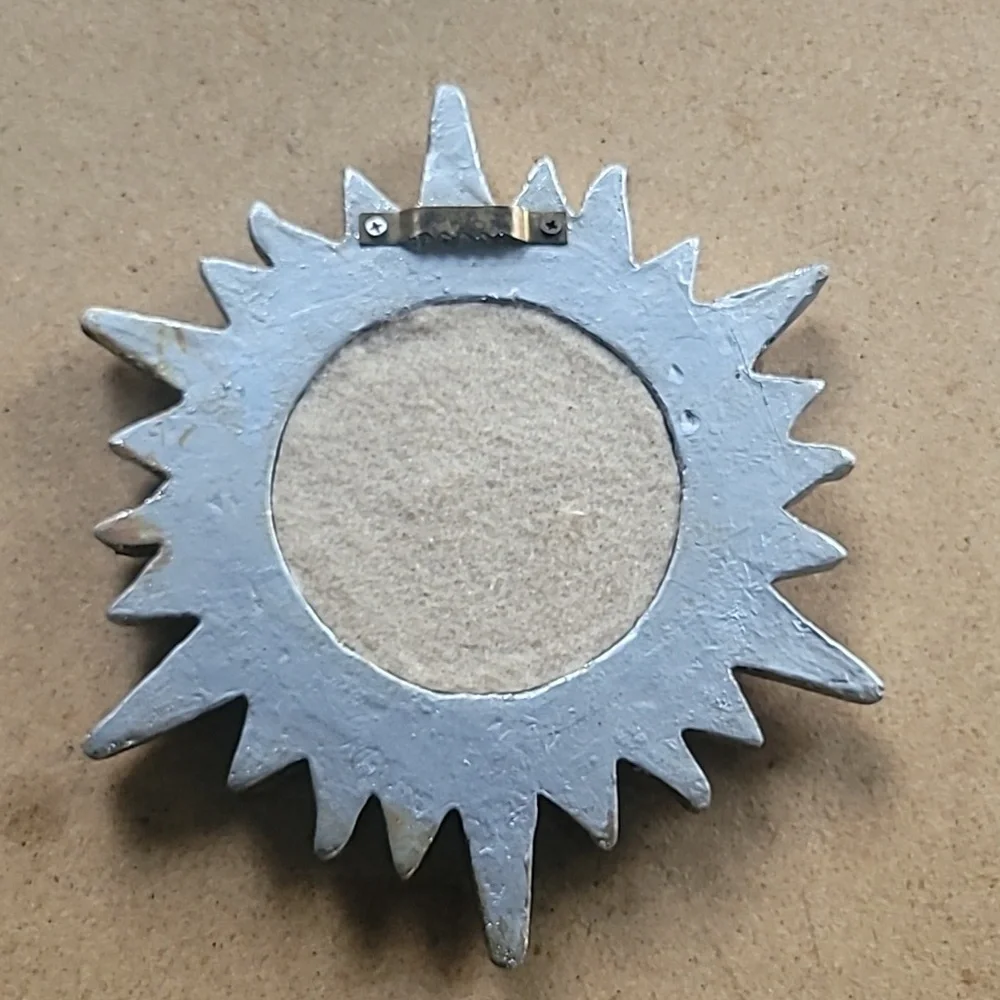 Silver Sunburst Wall Mirrors